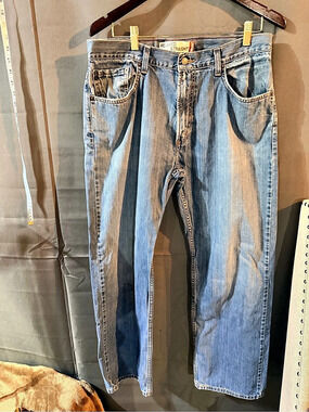 Levi's Relaxed Straight Jeans Blue Waist 34 Length 32